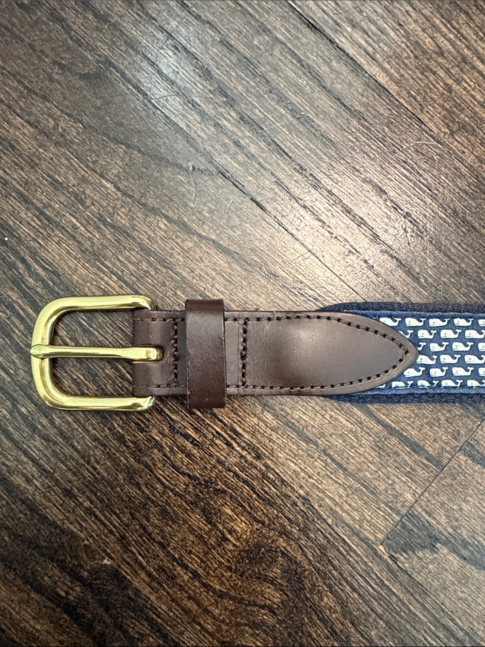 Vineyard Vines Boy Classic Canvas Club Belt • Navy • size 26